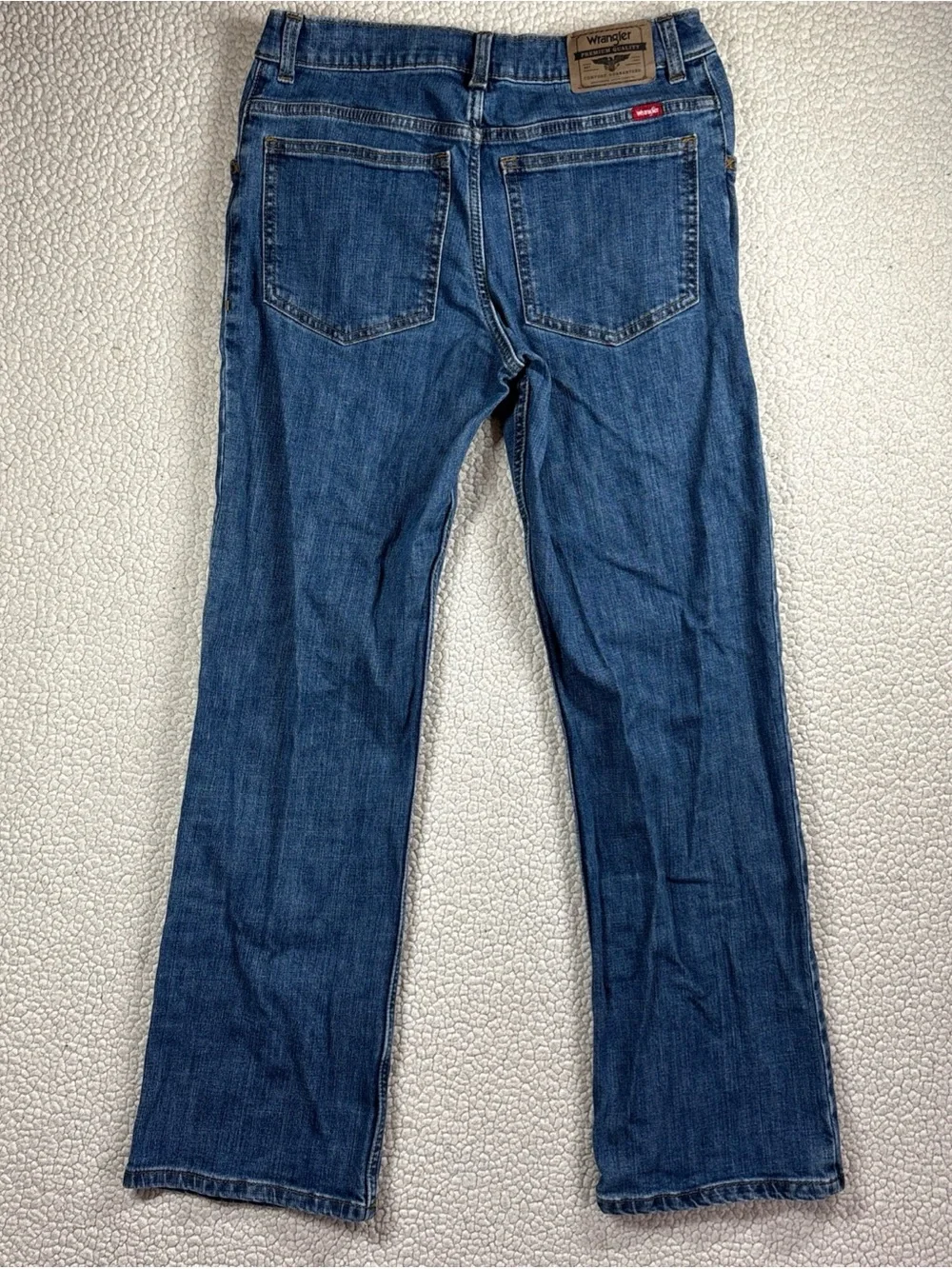 Wrangler Boys Five Star Classic Stretch Bootcut Jean Size 16 Regular Medium Wash